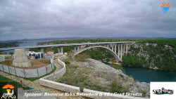 Skradin, řeka Krka, most A1