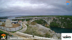 Skradin, řeka Krka, most A1