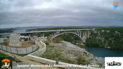 Skradin, řeka Krka, most A1