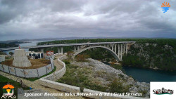 Skradin, řeka Krka, most A1