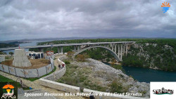 Skradin, řeka Krka, most A1