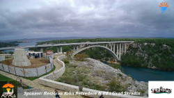 Skradin, řeka Krka, most A1