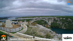 Skradin, řeka Krka, most A1