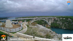Skradin, řeka Krka, most A1