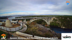 Skradin, řeka Krka, most A1