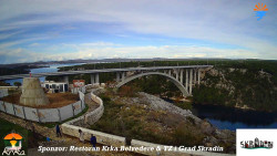 Skradin, řeka Krka, most A1