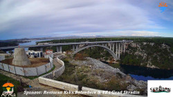 Skradin, řeka Krka, most A1