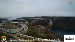 Skradin, řeka Krka, most A1