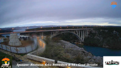 Skradin, řeka Krka, most A1