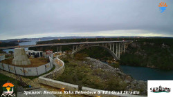 Skradin, řeka Krka, most A1