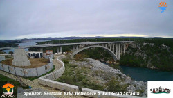 Skradin, řeka Krka, most A1