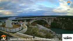 Skradin, řeka Krka, most A1