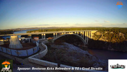 Skradin, řeka Krka, most A1