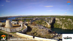 Skradin, řeka Krka, most A1