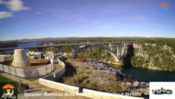 Skradin, řeka Krka, most A1