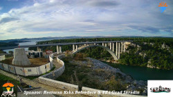 Skradin, řeka Krka, most A1