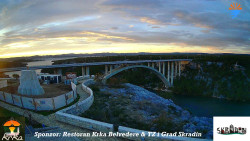 Skradin, řeka Krka, most A1