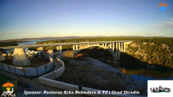 Skradin, řeka Krka, most A1