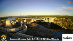 Skradin, řeka Krka, most A1