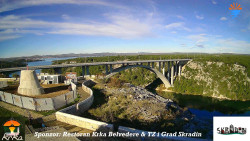 Skradin, řeka Krka, most A1