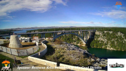 Skradin, řeka Krka, most A1