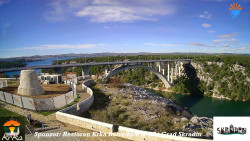 Skradin, řeka Krka, most A1