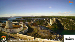 Skradin, řeka Krka, most A1