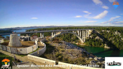 Skradin, řeka Krka, most A1