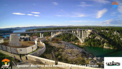 Skradin, řeka Krka, most A1