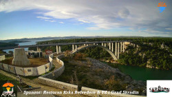 Skradin, řeka Krka, most A1