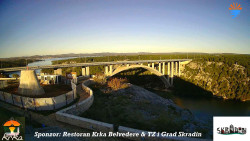 Skradin, řeka Krka, most A1