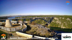 Skradin, řeka Krka, most A1