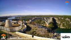 Skradin, řeka Krka, most A1