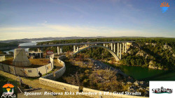 Skradin, řeka Krka, most A1
