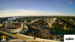 Skradin, řeka Krka, most A1