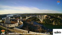 Skradin, řeka Krka, most A1