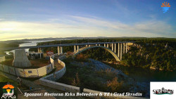 Skradin, řeka Krka, most A1