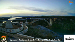 Skradin, řeka Krka, most A1