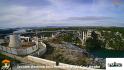 Skradin, řeka Krka, most A1