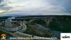 Skradin, řeka Krka, most A1