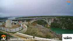 Skradin, řeka Krka, most A1