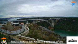 Skradin, řeka Krka, most A1