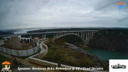 Skradin, řeka Krka, most A1