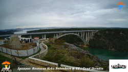 Skradin, řeka Krka, most A1