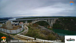 Skradin, řeka Krka, most A1
