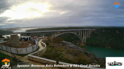 Skradin, řeka Krka, most A1