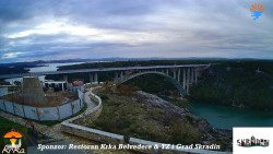 Skradin, řeka Krka, most A1