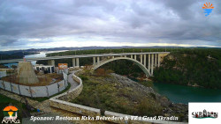 Skradin, řeka Krka, most A1