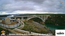 Skradin, řeka Krka, most A1