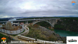 Skradin, řeka Krka, most A1